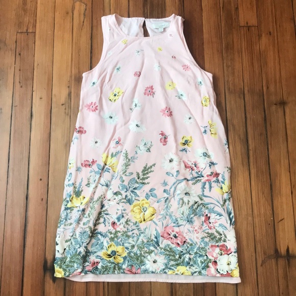 LOFT: Flower Dress - Picture 1 of 5